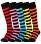 Multicolour Mix Mysocks knee high socks made of extra fine combed cotton.