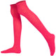 Mysocks Over the Knee Plain Socks | Combed Cotton & Seamless Toe 04