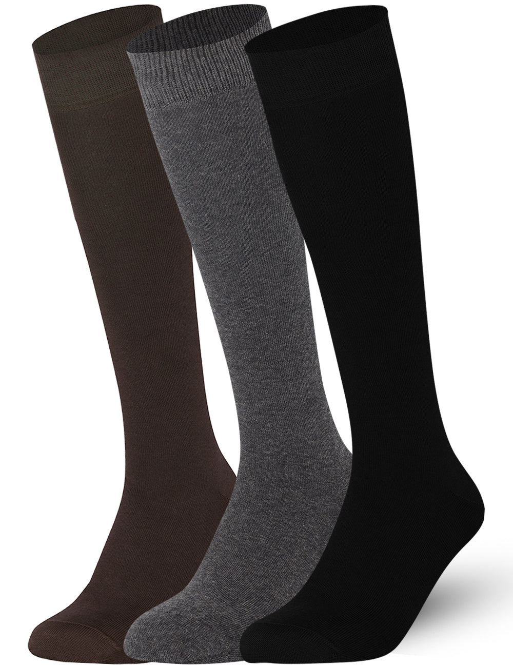Multicolour Mix Mysocks knee high Plain socks made of extra fine combed cotton.
