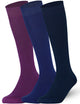 Multicolour Mix Mysocks knee high Plain socks made of extra fine combed cotton.