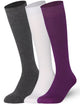 Multicolour Mix Mysocks knee high Plain socks made of extra fine combed cotton.