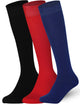 Multicolour Mix Mysocks knee high Plain socks made of extra fine combed cotton.