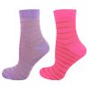 Sheer Striped 2 Pairs Ankle Socks 