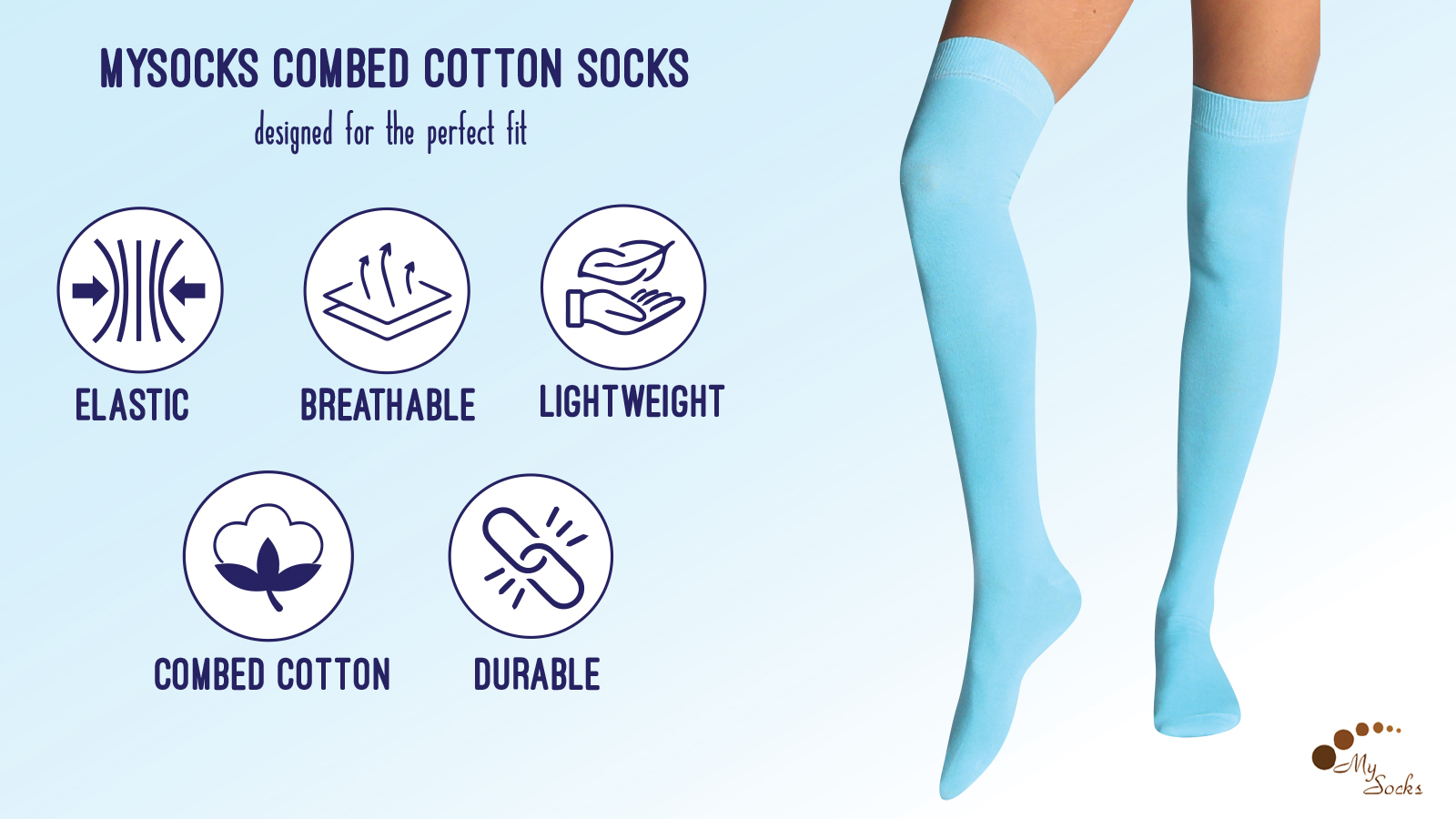 OKP BLUE SOCKS